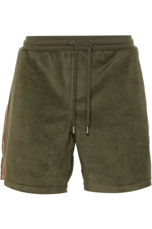 Paul Smith Mid-rise towelling-effect shorts