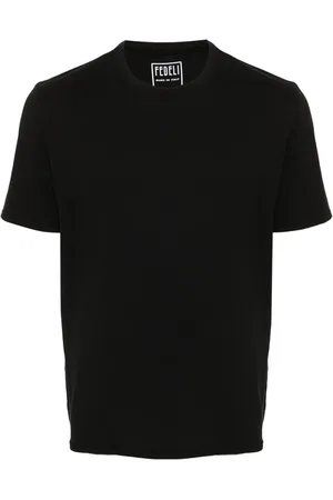 FEDELI Short-sleeve cotton T-shirt