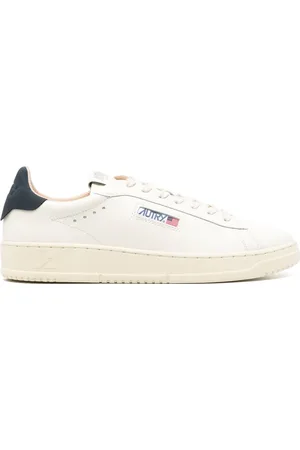 Autry Logo-appliqué leather sneakers