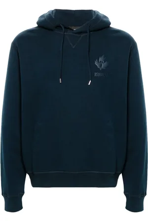 Dsquared2 Raised-logo cotton hoodie