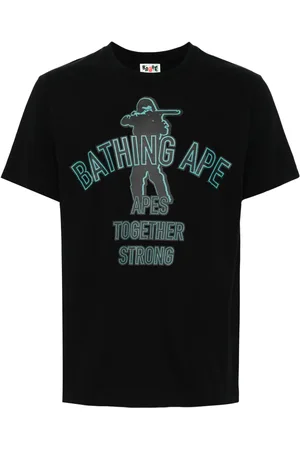 A Bathing Ape Logo-print cotton T-shirt