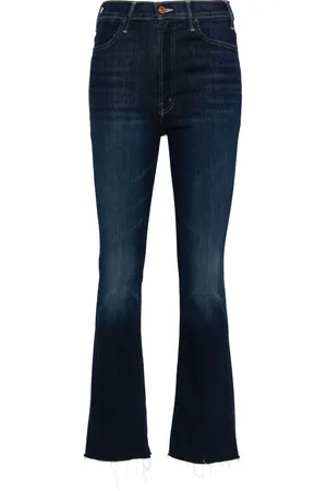 Mother The Hustler Flood straight-leg jeans