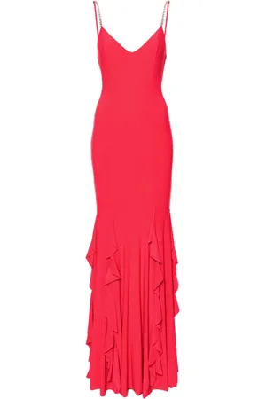 Cinq a sept red sade gown best sale