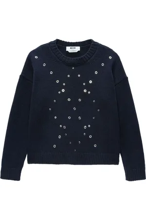 Msgm Eyelet-embelishmet jumper