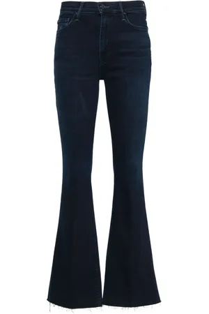 Mother The Weekender Fray bootcut jeans