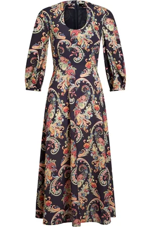 Etro Paisley-print midi dress