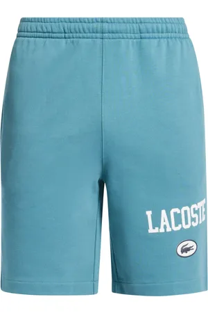 Lacoste Logo-print organic cotton shorts