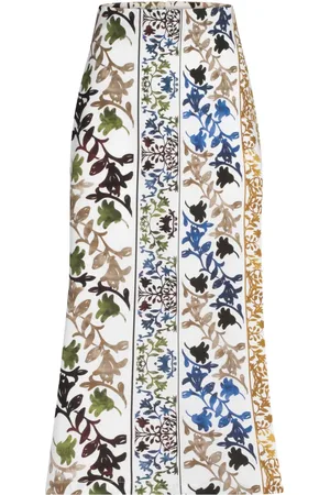 Silvia Tcherassi Atira organic cotton midi skirt