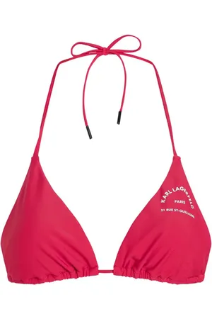 Karl Lagerfeld Rue St-Guillaume triangle bikini top