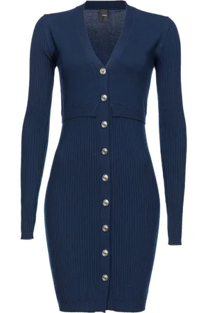 Pinko Long-sleeve knitted dress