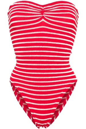 Hunza G Brooke striped swimsuit