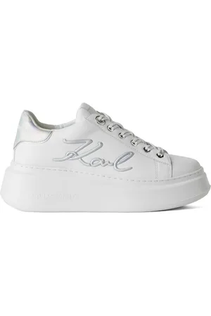 Karl Lagerfeld Anakapri Signia flatform leather sneakers