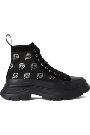 Karl Lagerfeld Ikon NFT Luna rhinestone-embellished boots