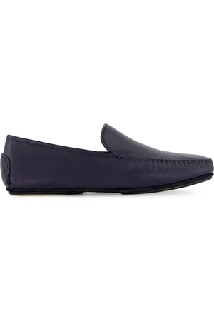 Manolo Blahnik Mayfair leather loafers