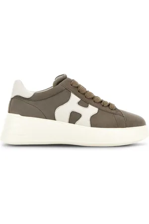 Hogan Rebel lace-up suede sneakers
