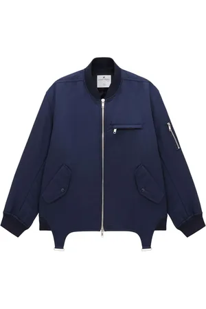 Courrèges Harnais nylon bomber jacket