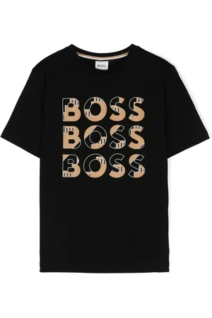 HUGO BOSS Logo-print cotton T-shirt