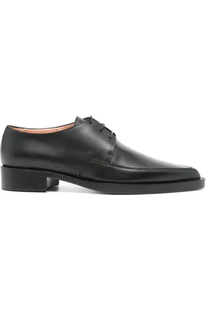 Fabiana Filippi Lace-up leather loafers