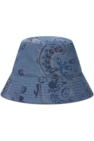 Etro Paisley-print denim bucket hat