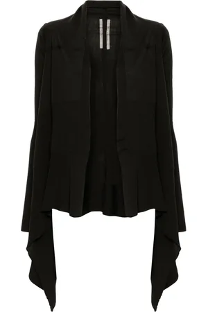 Rick Owens Medium Wrap virgin wool cardigan