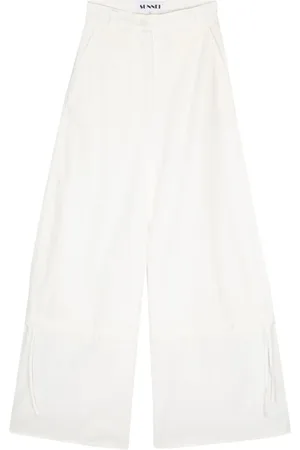 SUNNEI High-waist drop-crotch trousers