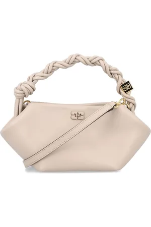 Ganni Bou recycled leather tote bag