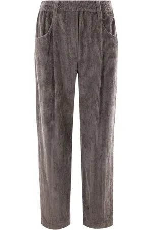 Brunello Cucinelli Straight-leg corduroy trousers
