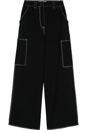 SUNNEI High-waist wide-leg trousers