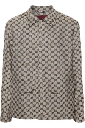 Gucci GG canvas shirt jacket