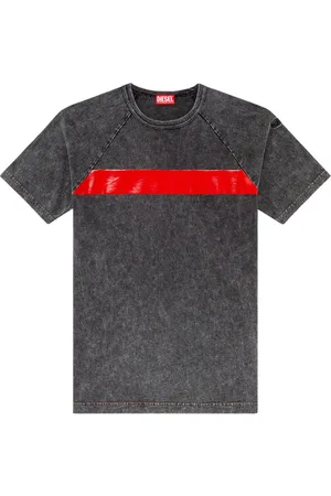 Diesel T-Radjust-Q1 faded cotton T-shirt