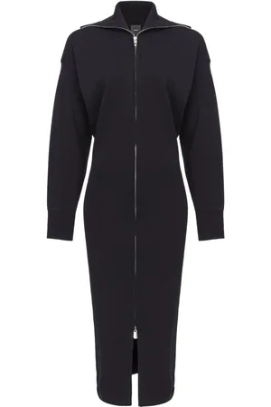 Pinko Long-sleeve zip-up dress