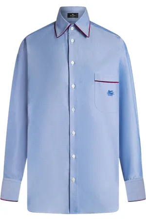 Etro Pegaso-embroidered cotton T-shirt