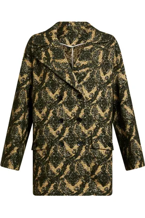 Etro Jacquard double-breasted coat