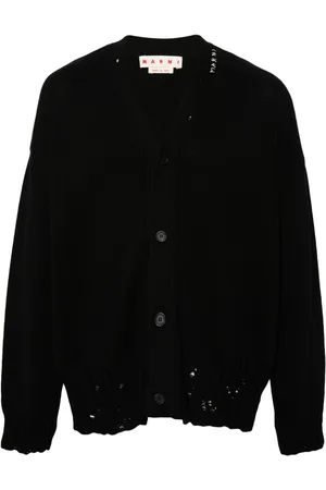 Marni V-neck cotton cardigan
