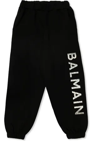 Balmain Logo-print cotton track pants