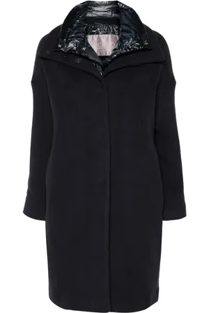 HERNO Layered padded parka coat