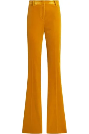 Etro Velvet flared trousers