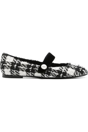 ROBERTO FESTA Tweed ballerina shoes