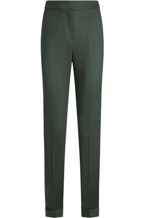 Etro Cropped wool trousers