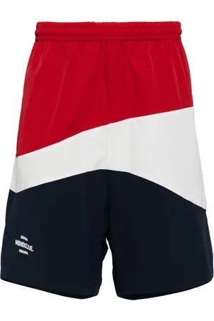 Izzue X Neighborhood colour-blocked track shorts