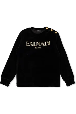 Balmain Logo-print cotton sweatshirt