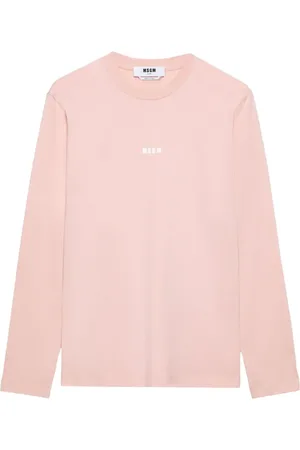 Msgm Logo-print cotton T-shirt