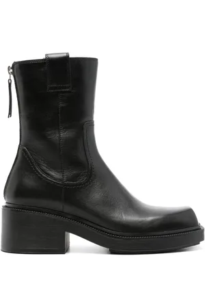 vic matiè 55mm Pampas leather ankle boots