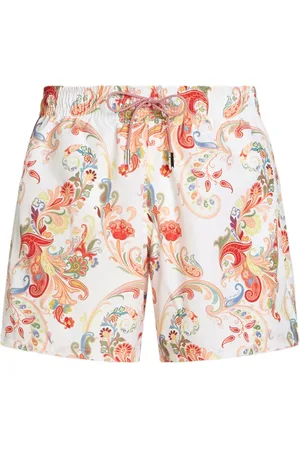 Etro Paisley-print swim shorts
