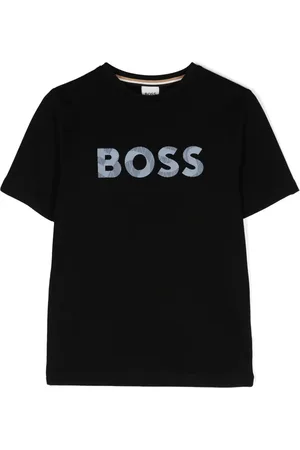 HUGO BOSS Logo-print cotton T-shirt