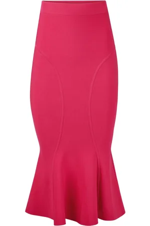 Nina Ricci Cutline mermaid peplum skirt