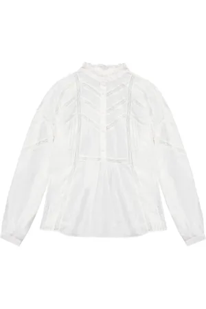 Isabel Marant Gelma embroidered cotton blouse