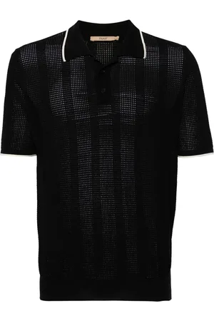 Nuur Open-knit polo shirt
