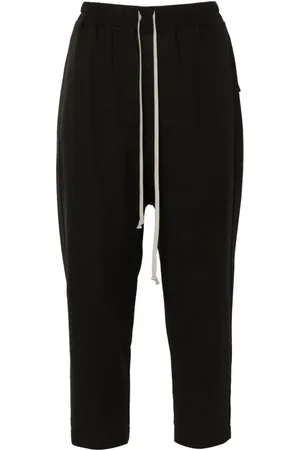 Rick Owens Astaires cropped virgin wool trousers