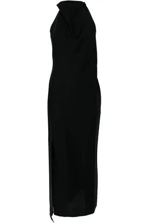 Rohe Halterneck virgin wool maxi dress